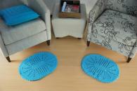 Parzinho Oval Azul